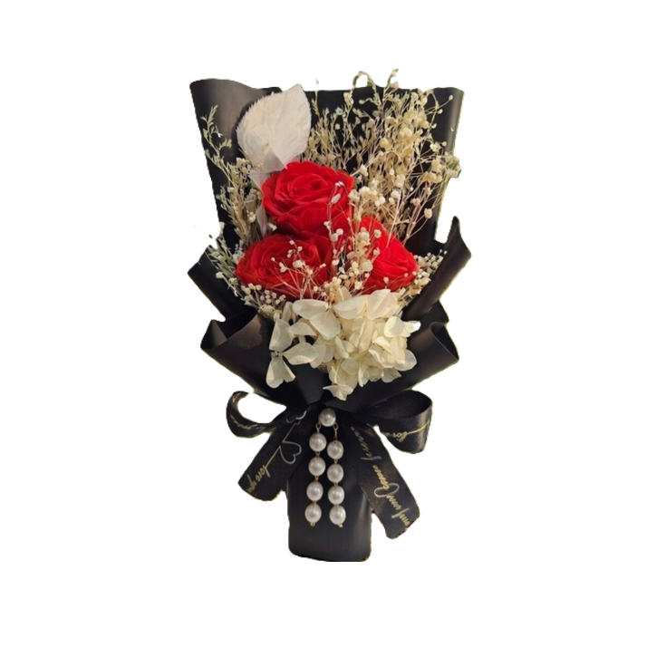 [당일배송] 프리저브드 꽃다발 - 시들 걱정 없는 완벽한 기념일 선물 14,900원