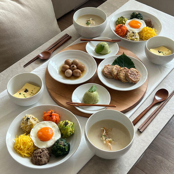 아트박스/니코트 니코트 르블랑 달항아리 4인 면기포함 홈세트 20P 159,000원