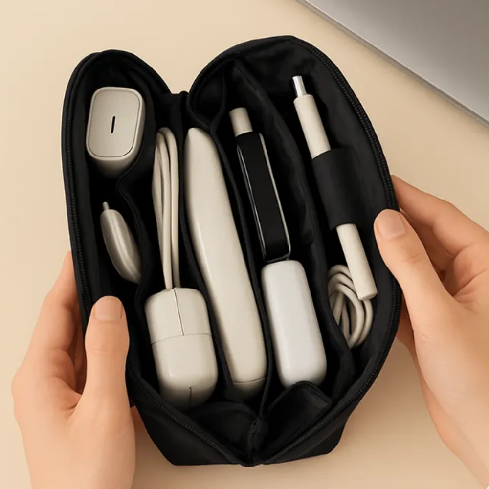 브레보 분리 수납 대용량 케이블 파우치 16,100원