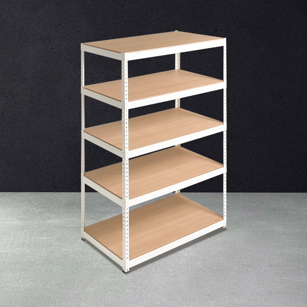 부원진열장 무볼트 조립식 철제 앵글 선반 1200 x 400 1500 5단 146,000원