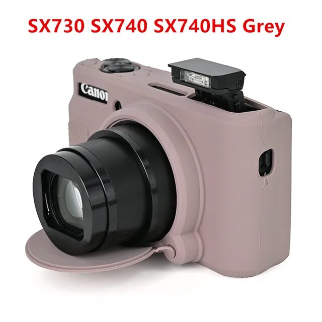 호환용 캐논 파워샷 G7X 마크 III II G7X2 G7XII G7X3 G7XIII SX730 SX740 용 소프트 실리콘 아머 카메라 바디 케이스 렌즈 캡 커버 15,300원