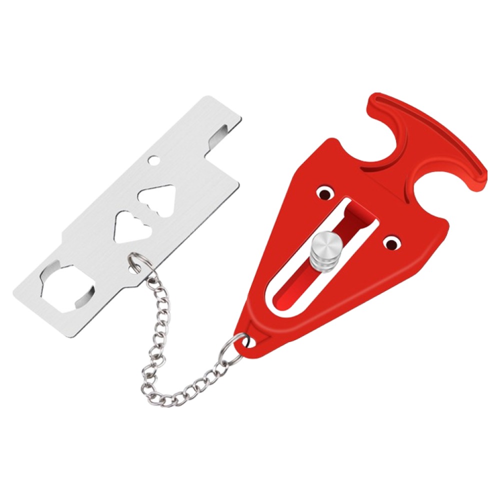 튼튼한 이중 여행용 휴대용 도어락 잠금장치, 혼합색상, 1개 4,660원