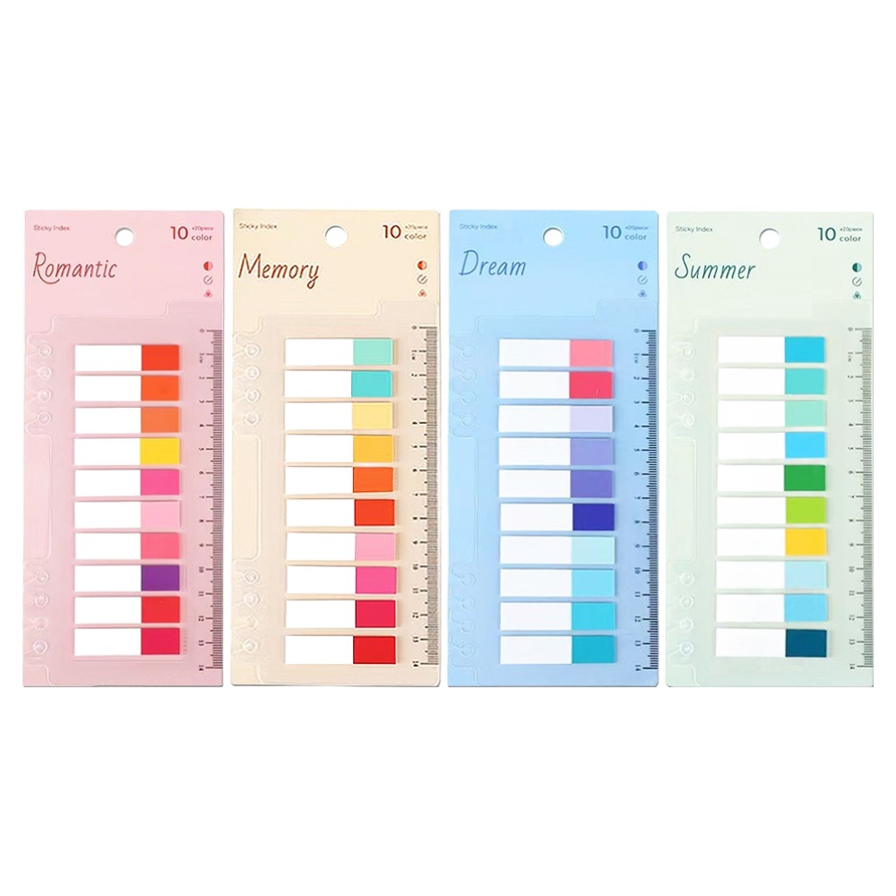 모하코 인덱스 플래그 스티커 A 4종 세트 5,400원