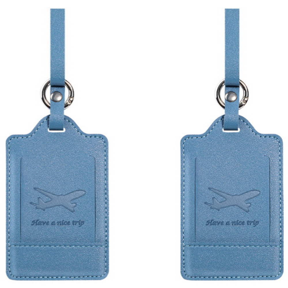 [1+1] 트래블릭 가죽 여행용 캐리어 네임택 6,900원