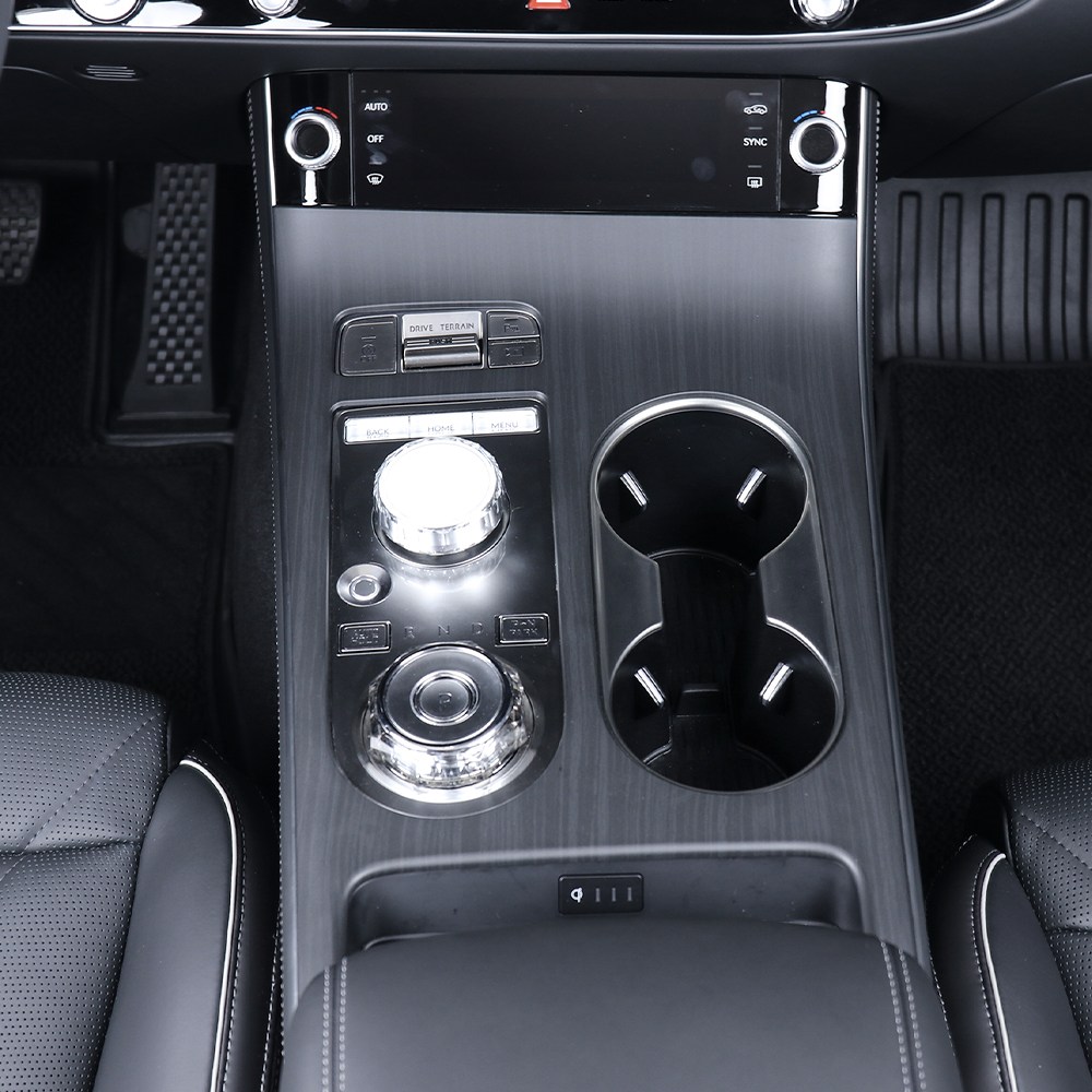 터보카 GV70 페이스리프트 호환 자동차 튜닝 용품 기어패널 커버 카본 몰딩, 기타 40,180원