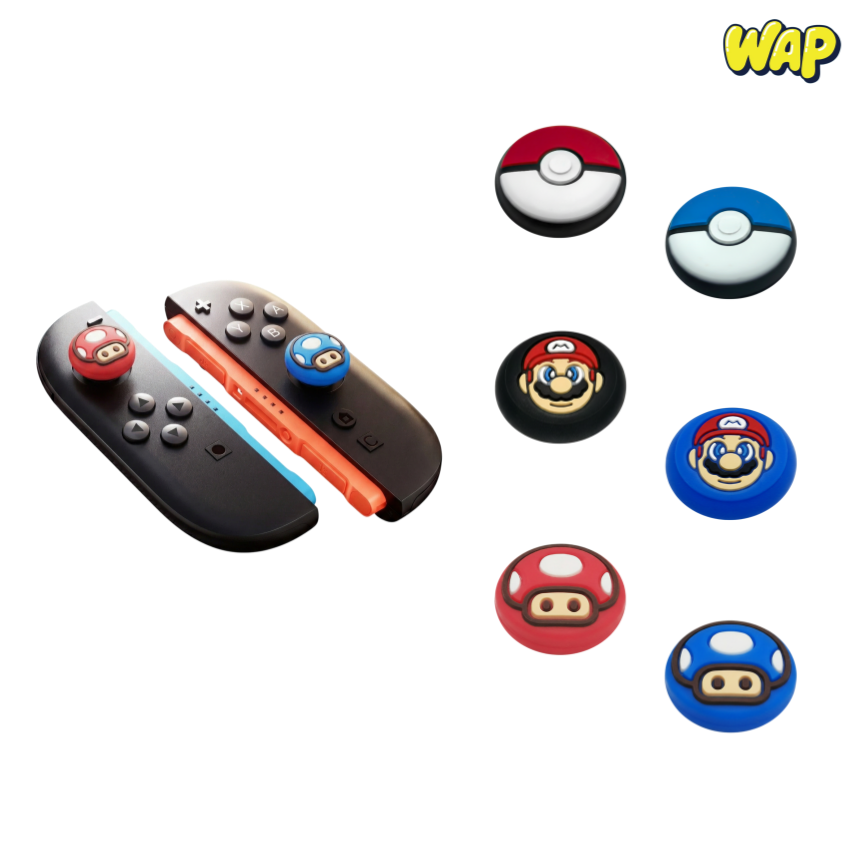 WAP 스위치2 조이콘 스틱커버 스틱캡 버튼캡 보호 악세사리 5,900원