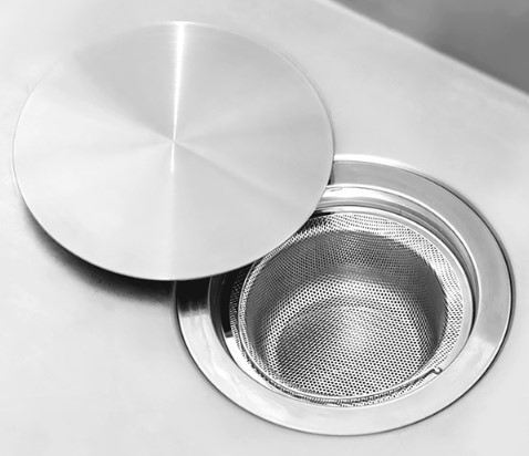 네이쳐리빙 스텐304 싱크대 배수구 풀커버 덮개 + 배수구망 세트 16,400원