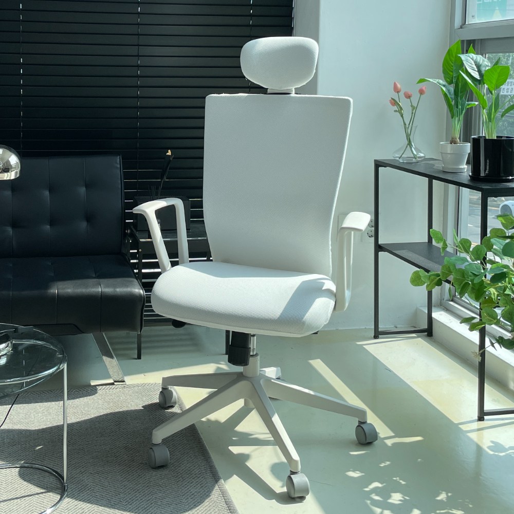 [맞춤제작] 커버무드 시디즈 의자 맞춤제작 커버 세트, 화이트, 1개 34,500원