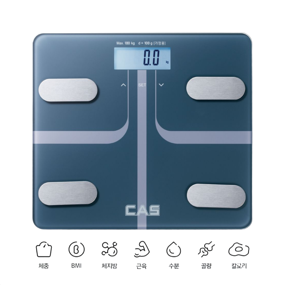 가정용 체성분 분석 체지방 측정기 칼로리 비만도 관리, 그레이, CAS BFA-28, 1개 27,000원