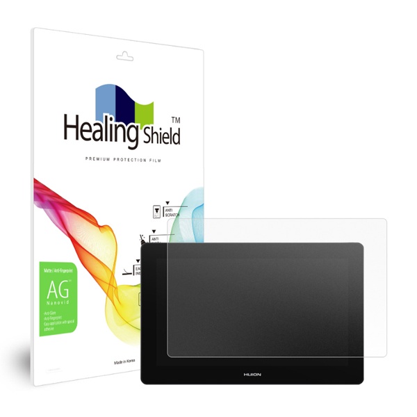 (힐링쉴드) 액정보호필름, 휴이온 Kamvas Pro 16 Plus 4K 전용 필름, 힐링쉴드 저반사 지문방지 액정보호필름 (1매) 31,320원