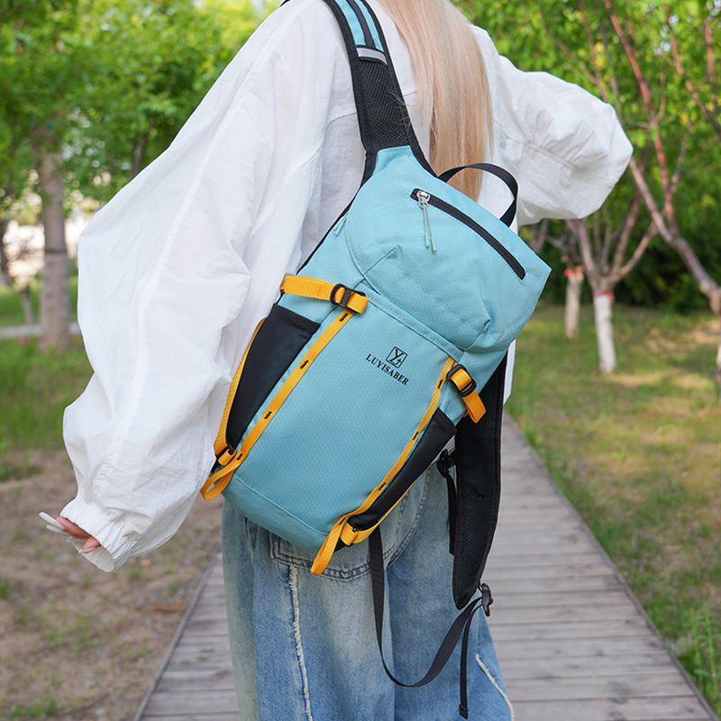 [24시간 동안 번개 같은 할인!] KDNC 가벼운 백팩 등산가방 걸어가다 아웃도어 배낭 남녀공용, 블루, 1개 19,800원