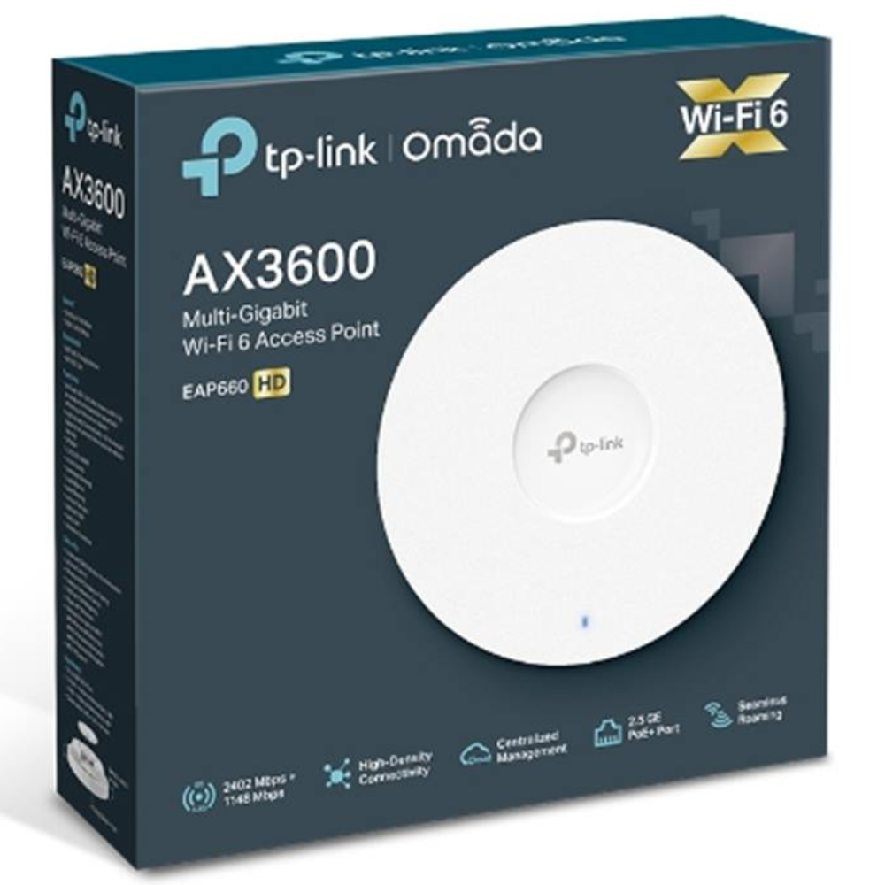 TP-LINK Omada EAP660 HD AX3600 2000Mbps 무선AP, EAP660 HD WIFI6, 1개 412,000원