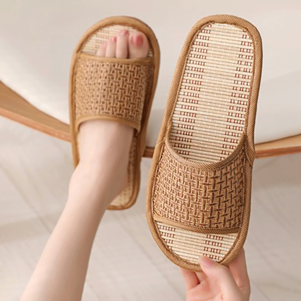 프랜베이 여름 거실 슬리퍼 층간소음 실내화, 1개, 브라운 11,900원