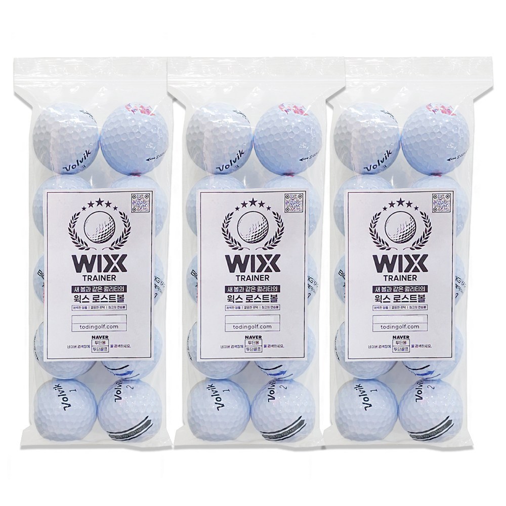 브랜드혼합 골프공 로스트볼 A+, 화이트, 10개입, 3개 29,700원