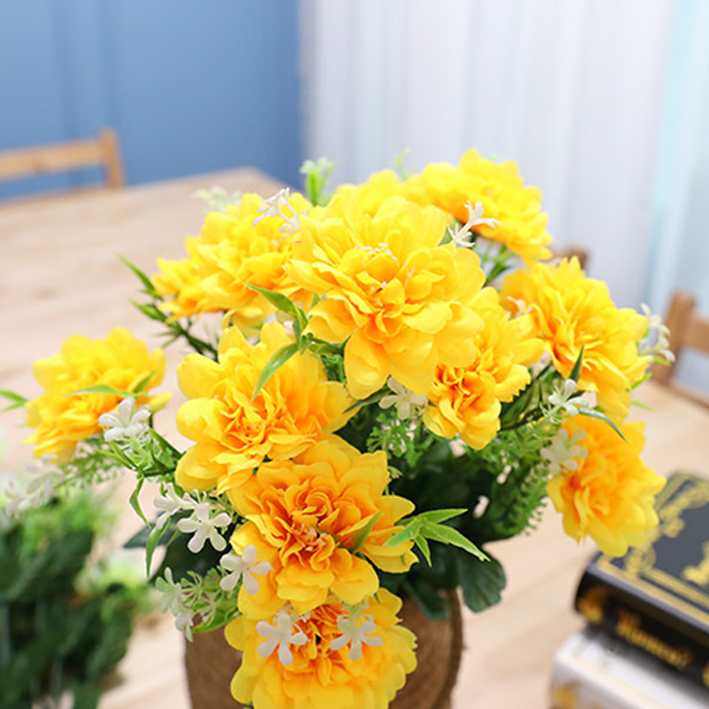 조아트 조화 쏠데이지 꽃다발, 옐로우, 3개 16,800원