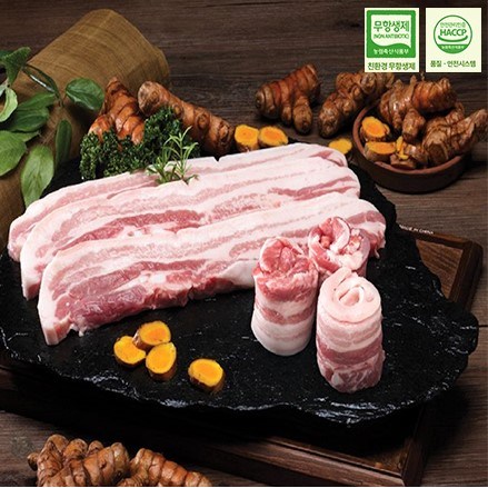 보성녹돈 프리미엄 한돈 삼겹살, 1kg, 1개 32,860원