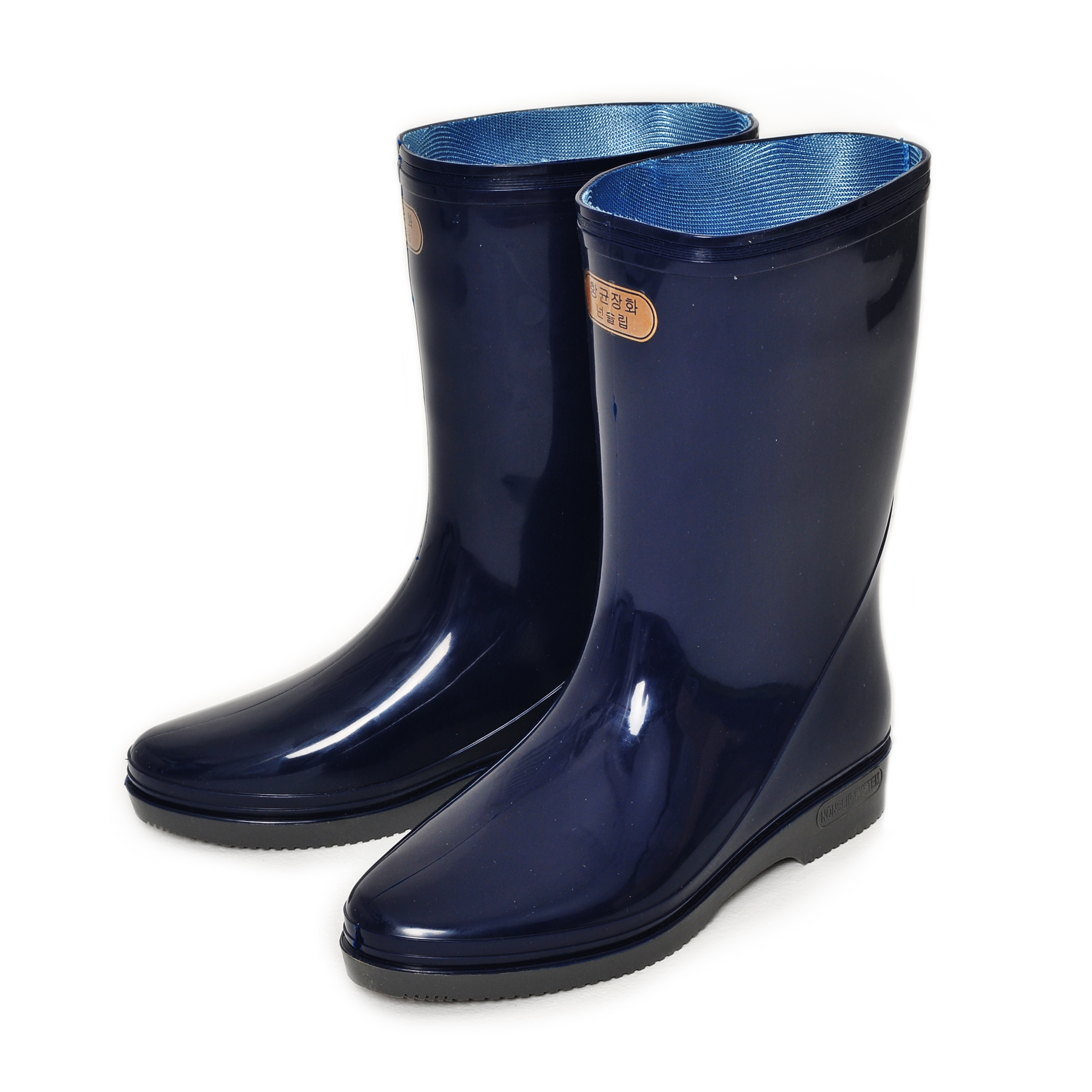 보생 논슬립 여자 장화, 청색, 245 16,500원