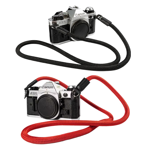 지스터프 카메라 로프 넥스트랩 레드 블랙 2색 세트, 2개, 단일상품 12,400원