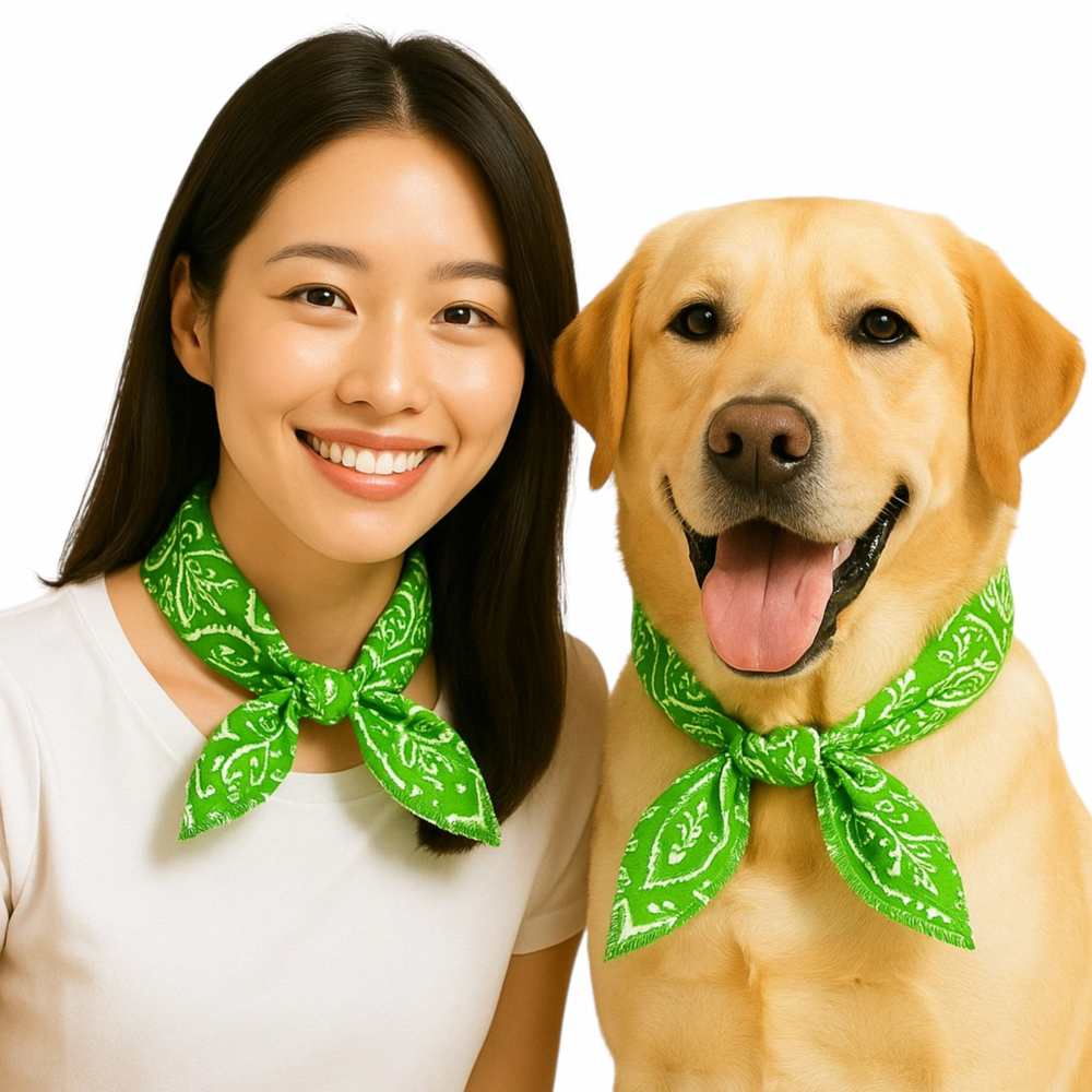 그램도그 강아지 쿨스카프 쿨링 넥쿨러, 1개, 그린 9,800원