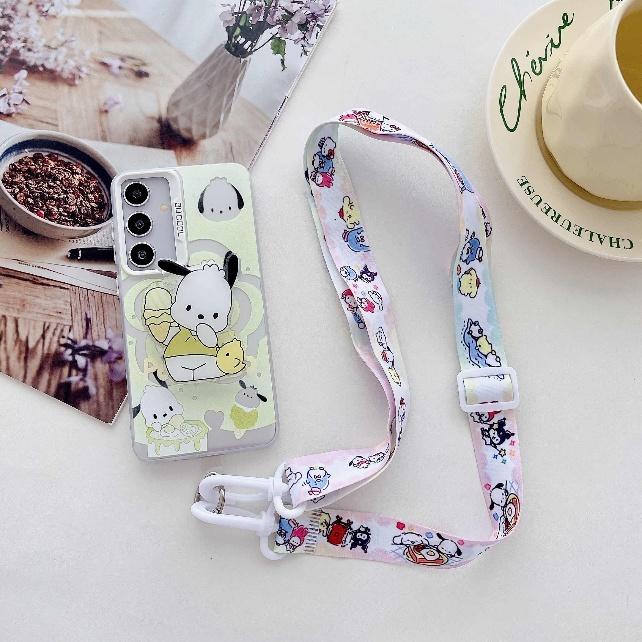 갤럭시 A17 폰키즈 목걸이 스트랩 그립톡 거치대 케이스 D469 13,900원