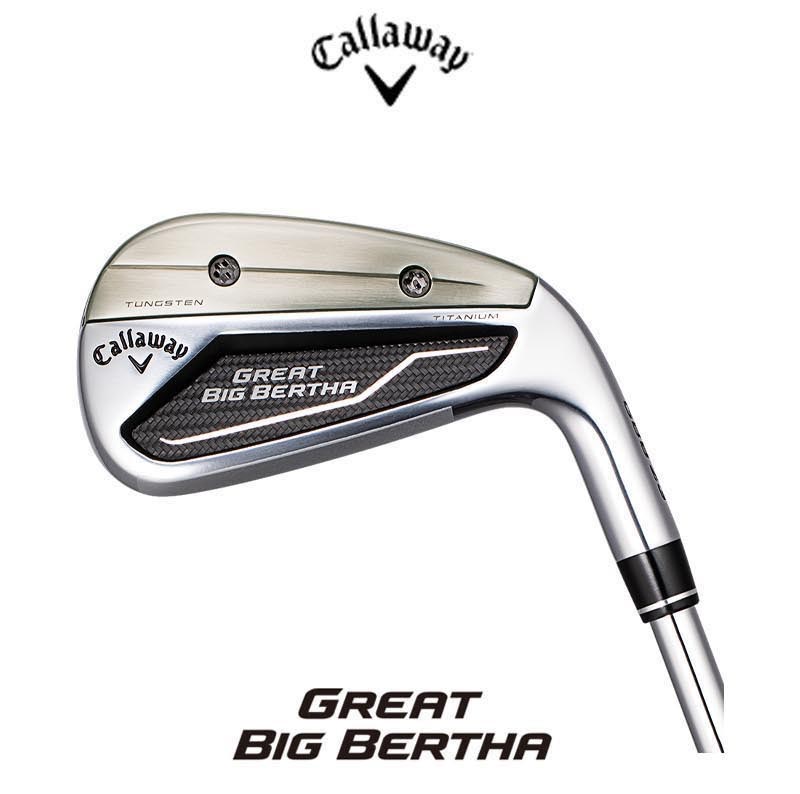 [한국캘러웨이골프] 그레이트 빅 버사 남성 그라파이트 카본 8개 아이언 3,192,000원