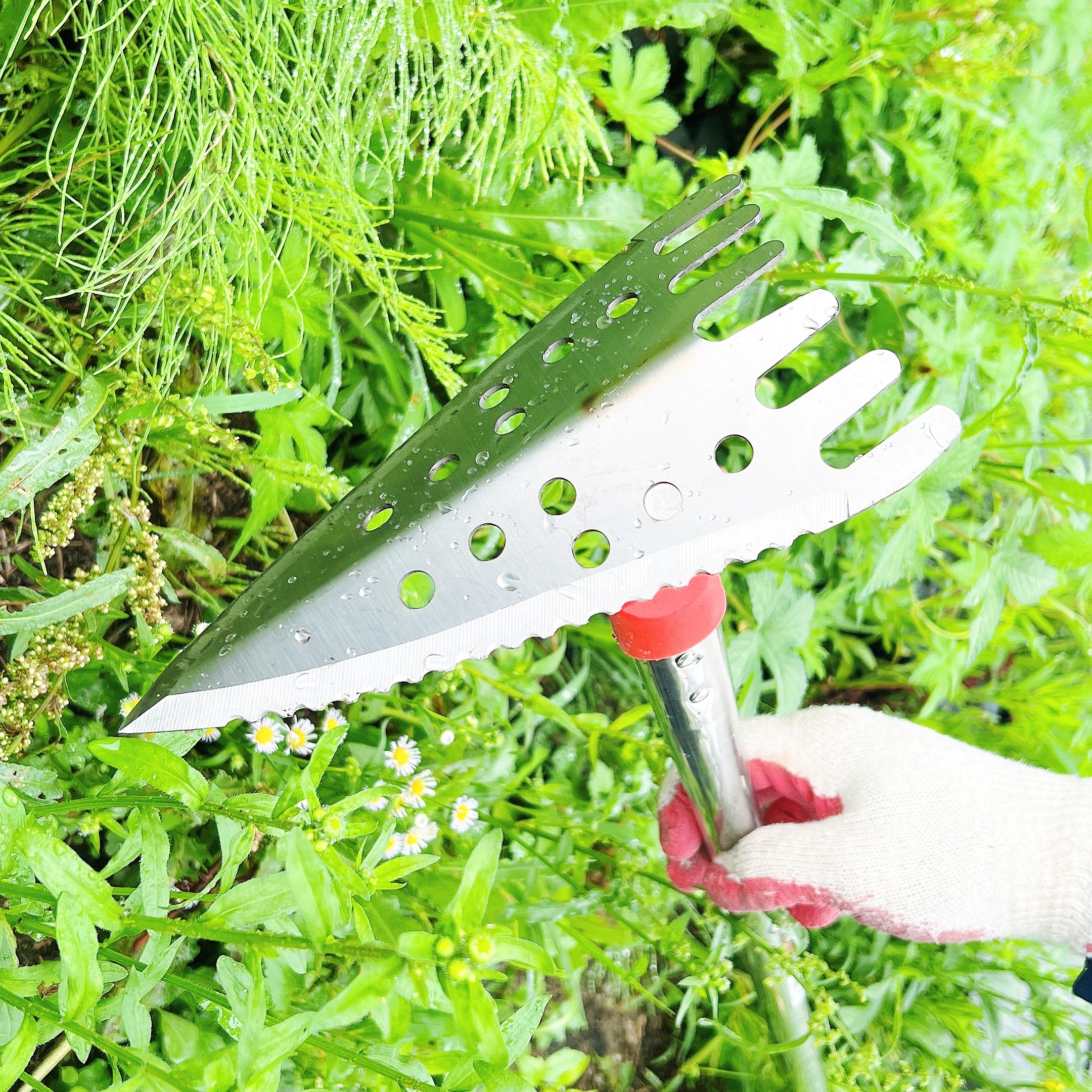 메이툴 일식 홉바 잔뿌리 잡초 제거 풀뽑기 제초 갈퀴 서서호미 괭이 텃밭 농기구 만작 19,500원