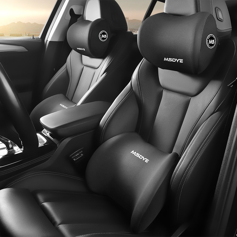 스타일닥터   차량용 메모리폼 목쿠션 세트 차량 헤드레스트 쿠션 베개 자동차 목베개 여행용 목받침 목베게 고급형 13,680원