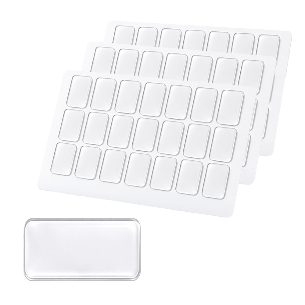 투명 양면 접착 패드 피규어 고정 스티커 미끄럼방지 젤 패드 소품 고정 테이프 10x20mm, 63개 6,100원