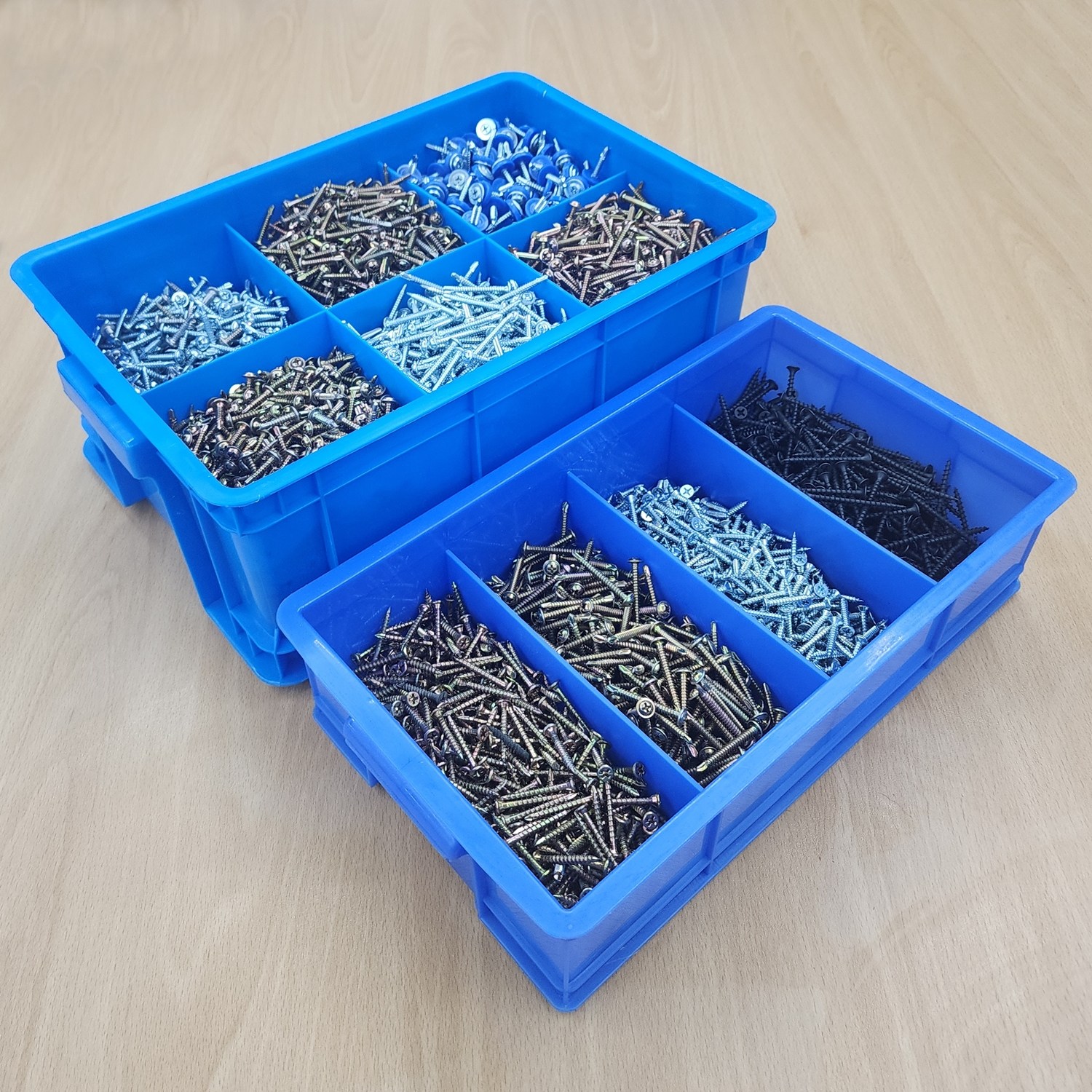 부품상자 칸막이 공구함 볼트정리함 볼트보관함 다용도정리함 소품정리함 3칸 4칸 6칸 8칸 15,000원