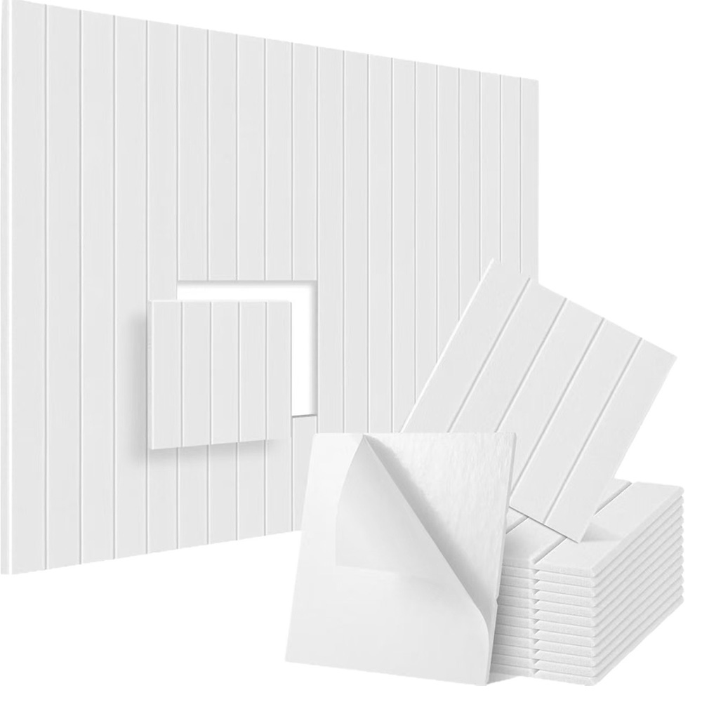 짱아하우스 줄무늬 흡음재 인테리어 방음벽 시공 패널 시트지, 현재가 17,400원