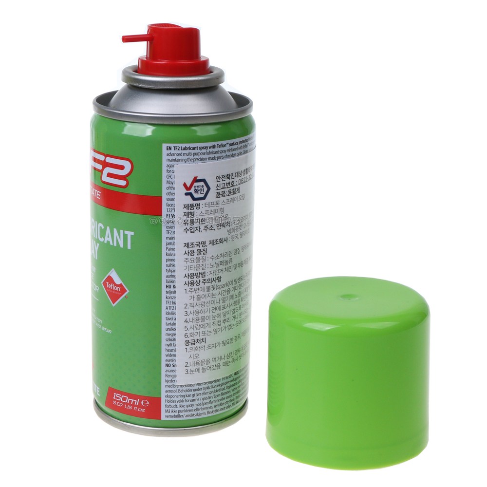 웰타이트 TF2 테프론 스프레이 윤활유 자전거오일, 1개 7,500원