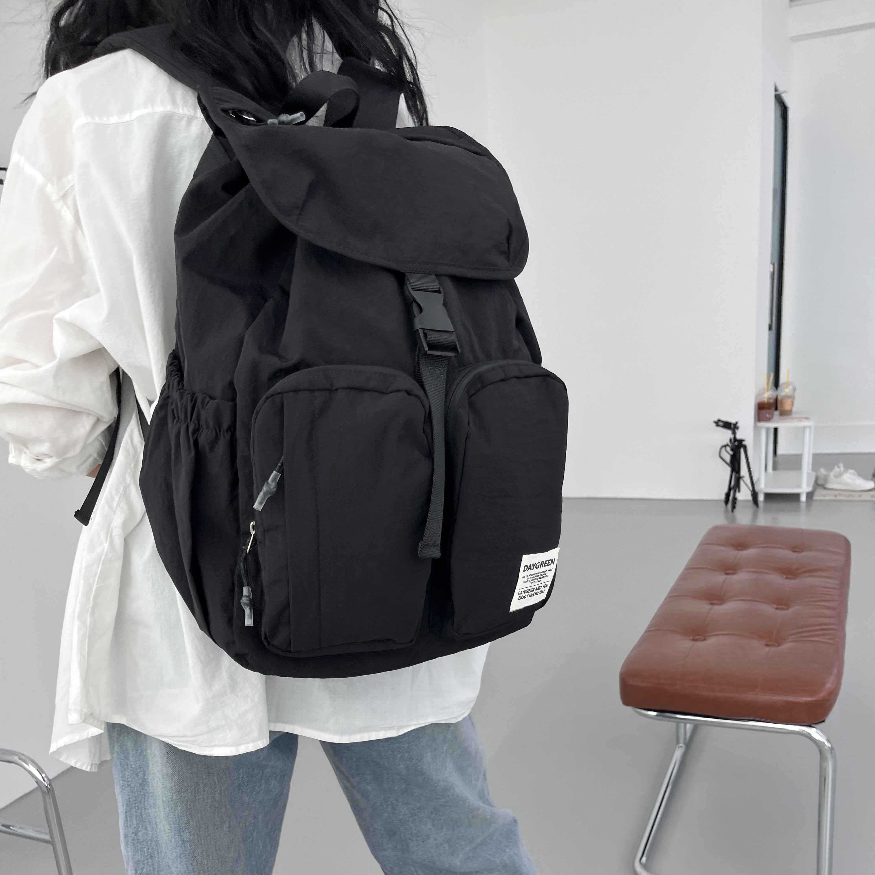 데이그린 8포켓 가벼운 여성 나일론 백팩 DGB012 19,940원