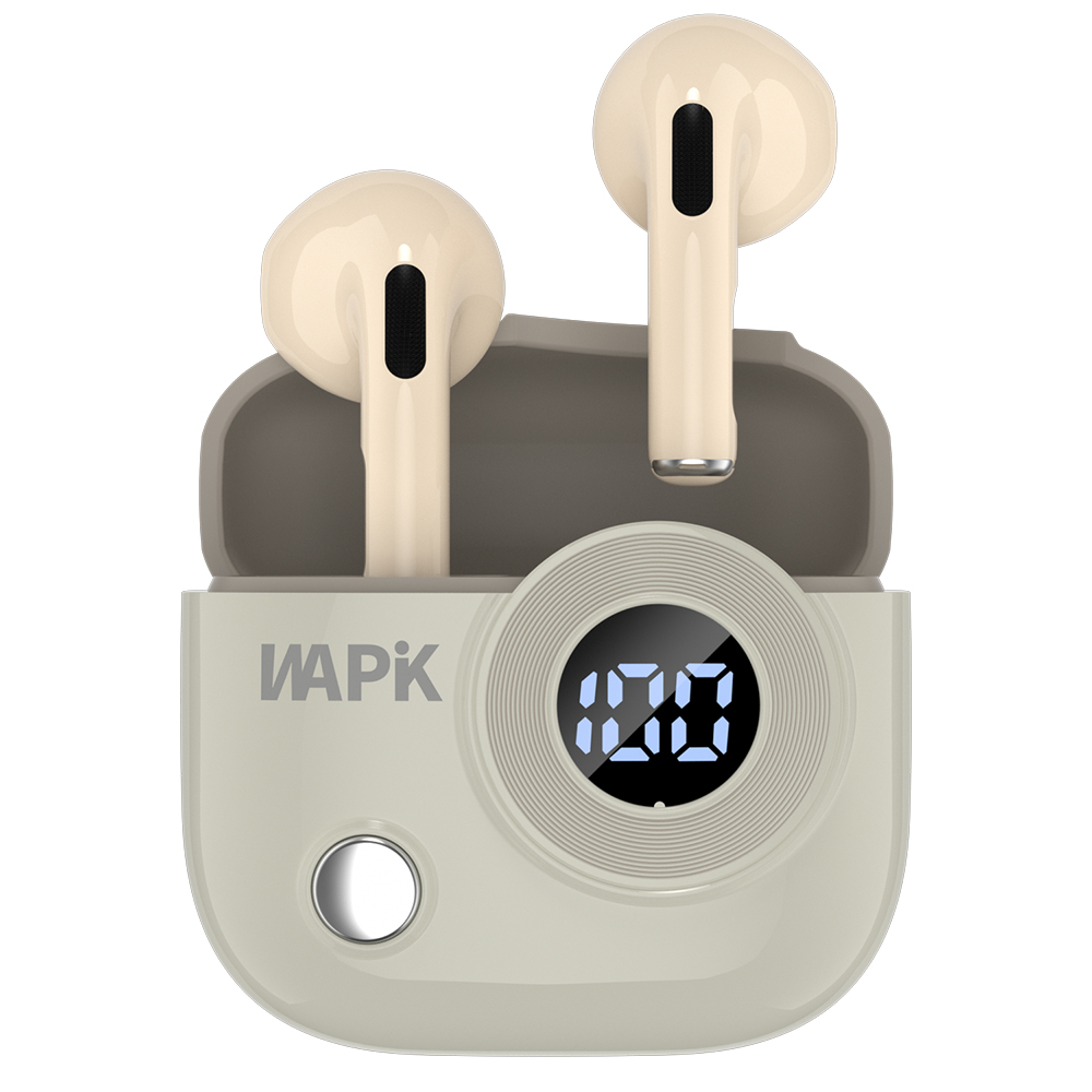 와피크 노이즈 캔슬링 오픈형 무선 블루투스 이어폰 R6 BT5.4, 베이지 21,900원