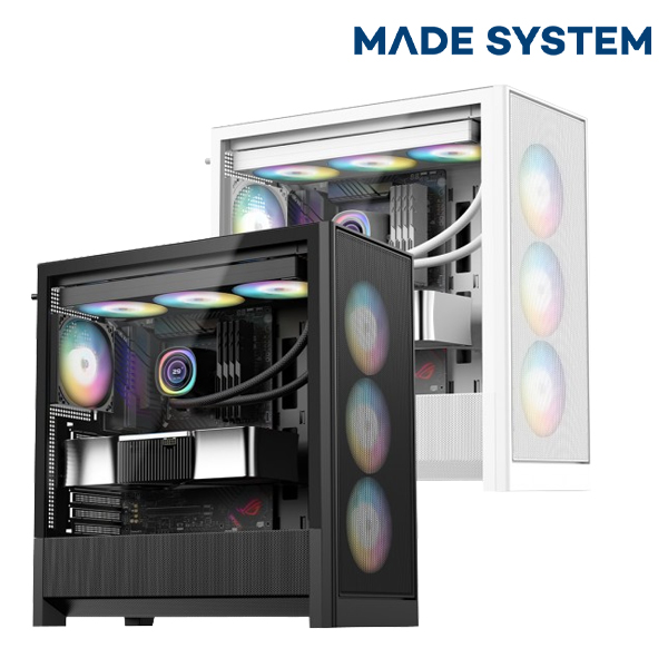 메이드시스템 게이밍PC 풀세트 조립PC 아이온2 붉은사막 게임용 컴퓨터 본체 롤 발로란트 피파 배그 배틀그라운드 디아블로 데스크탑 고사양PC 1,366,000원