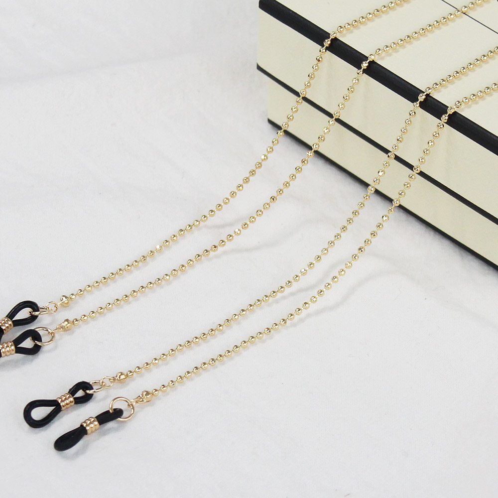 라피던트 반짝 컷팅볼 골드 체인 안경줄 2개 16,900원