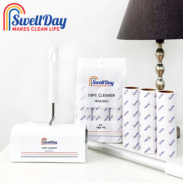 스웰데이 사선컷팅 테이프크리너 리필 60회 15P, 현재가 16,900원