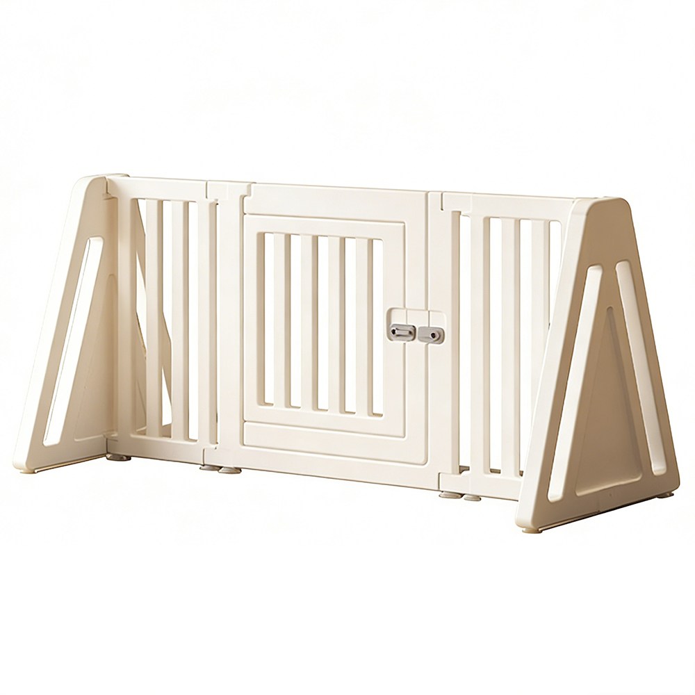 펫팅톡 확장형 펫룸 패널 강아지울타리 펜스 안전문, 1세트, 화이트 87,000원