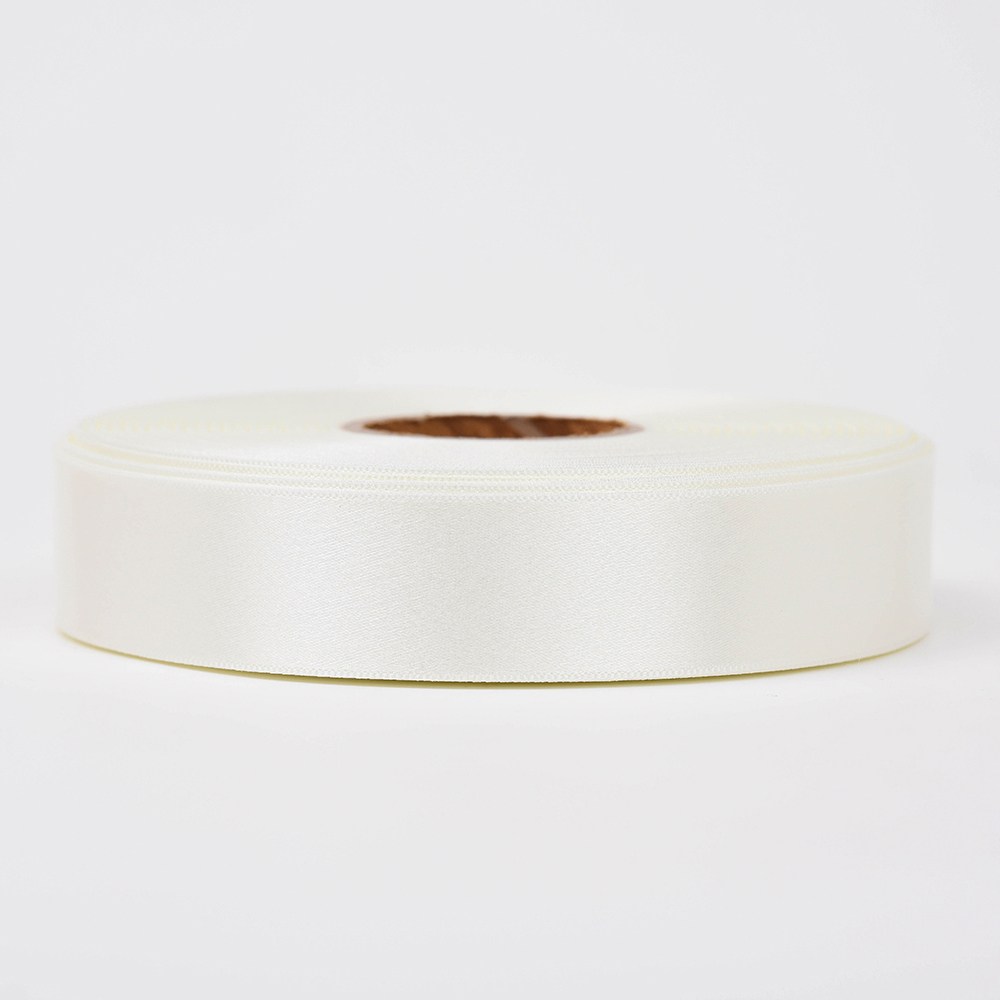 리본끈 공단리본 주자리본 크리스마스리본 25mm, 2.백아이보리색 8,000원