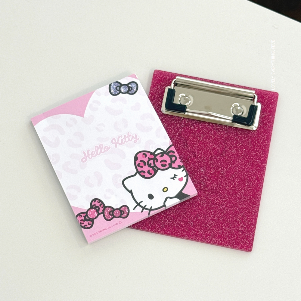 일본정품 헬로키티 태닝키티 글리터 바인더 메모지 메모패드 2종택1 21,900원