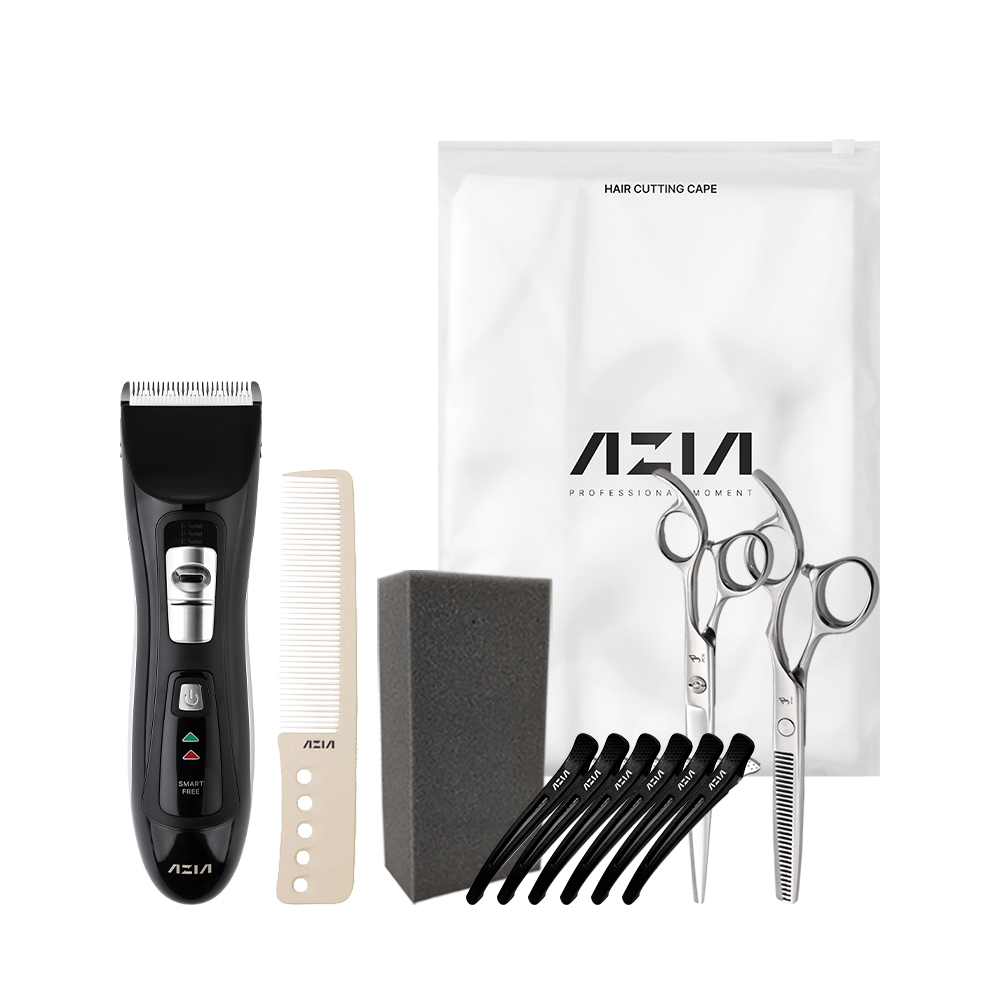 아지아 셀프 이발 7종세트 JP-950A 남자 바리깡 헤어 도구 일자 숱 가위 가정용 클리퍼, JP-950ASET 84,900원