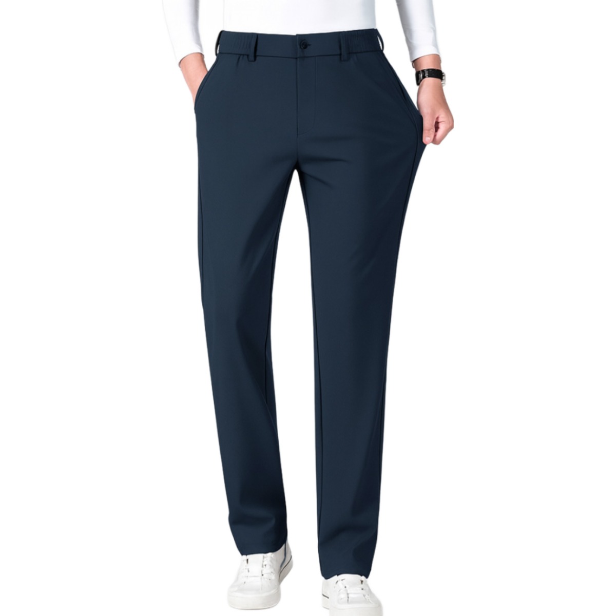 [김영주골프] 봄가을 겨울기모 2스타일 프리미엄 스판 반밴딩 필드룩 남성 골프바지 KPFMSL17 39,150원