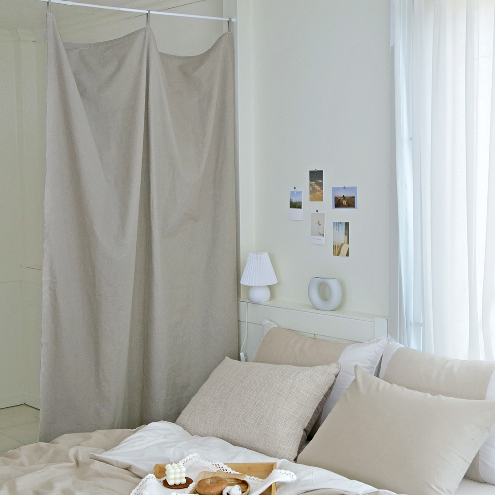 까사베르데 우디 패브릭 파티션 가리개커튼 25,800원