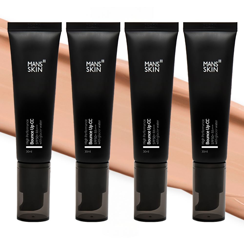맨즈스킨 하이퍼포먼스 바운스업CC 남성 씨씨크림 30ml, 단일 색상, 4개 70,200원