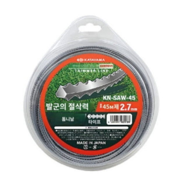 카타야마 나일론줄날 나일론커터용 예초기날 톱날 타입 45M KN-SAW-45 17,900원