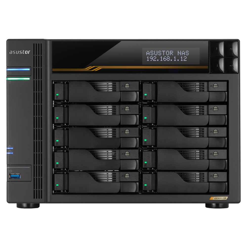 아수스토어 AS6810T 케이스 10베이 기업용 나스 스토리지 서버 라스코 3,570,000원