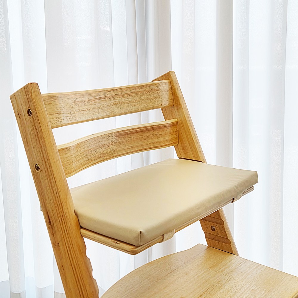 스토케 트립트랩 매트 방석 하이체어 방수 쿠션 이유식 원목 의자 야마토야, 베이지 26,000원