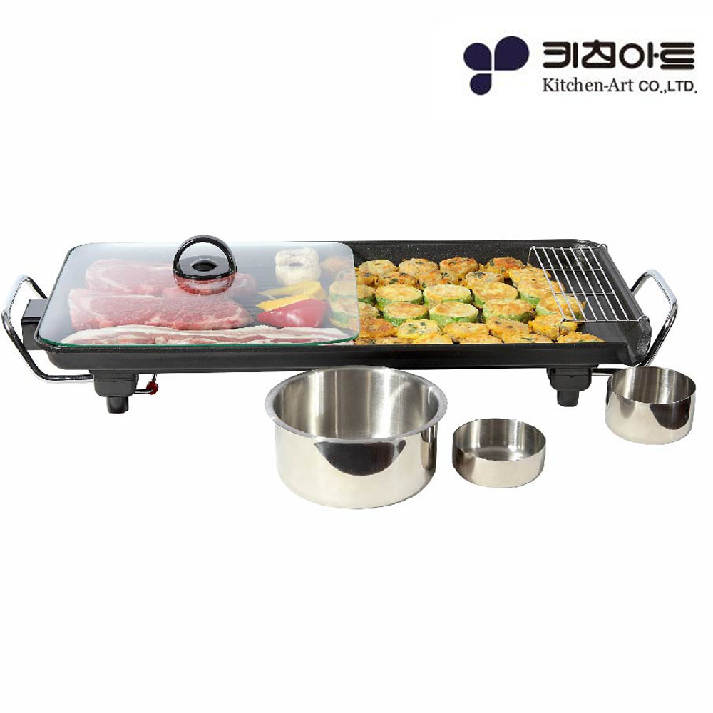 키친아트 라팔 투웨이 전기그릴 플러스 대형 삼겹살불판 스테이크 찌개 대형그릴 91,500원