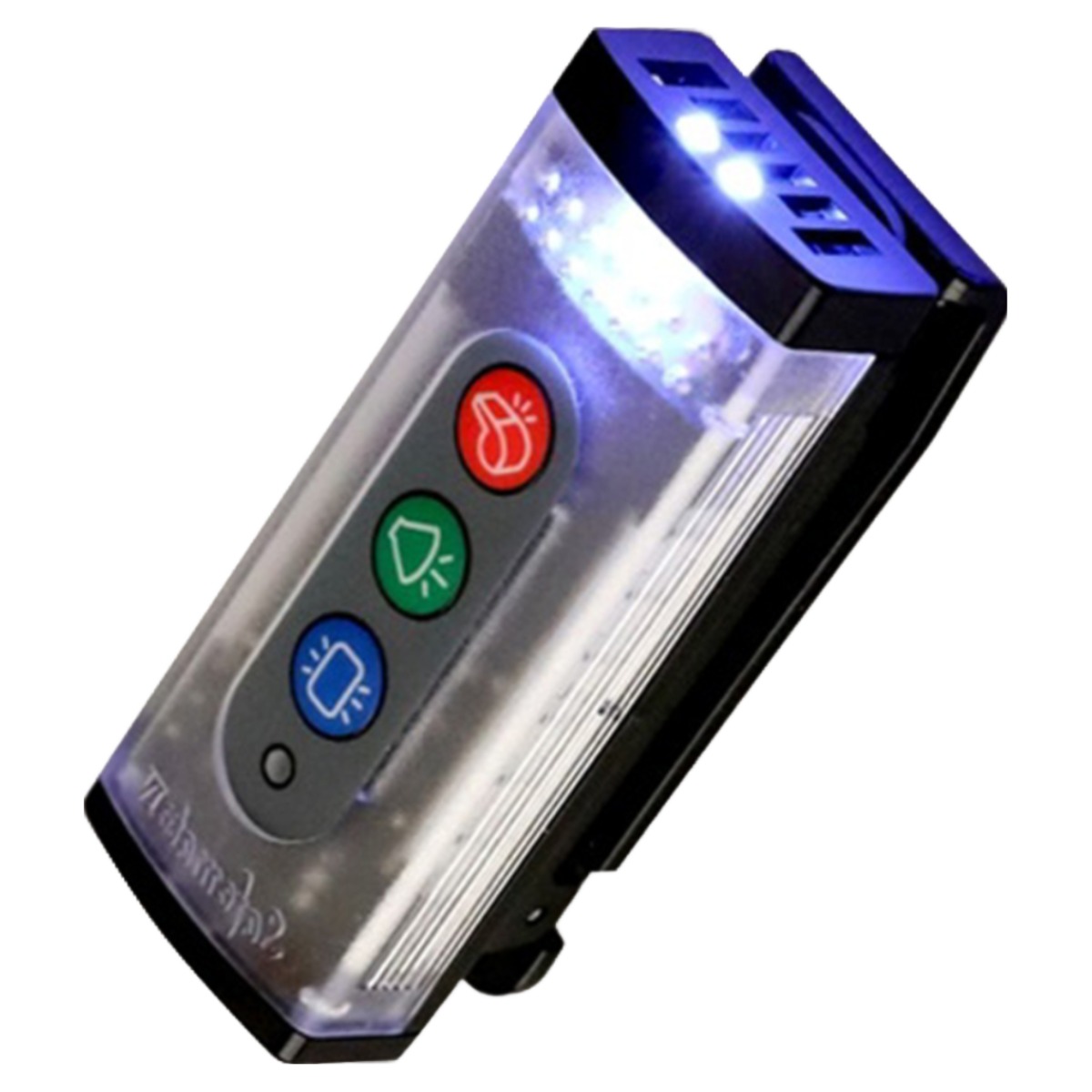 여성 호신용품 세이프메이트4 M타입+충전패키지 손으로부는 전자호루라기 경광등 경보기 57,500원