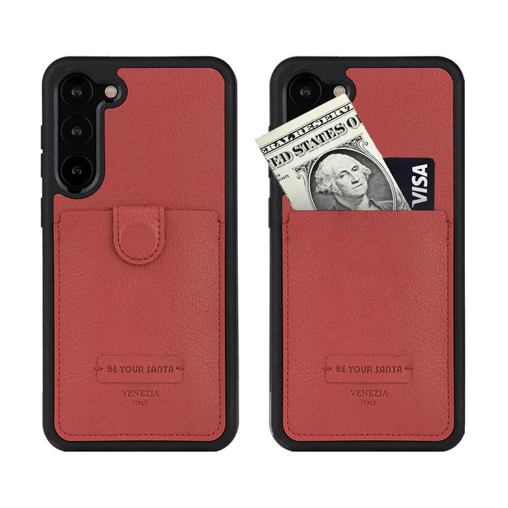 비유어산타 간편한 카드수납 이태리 원단 갤럭시 S23 울트라 s23 플러스 리얼세이프 베네치아 27,600원