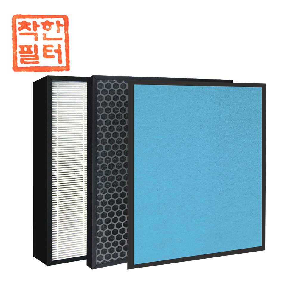 국산 착한필터 웅진 코웨이 공기청정기 H13등급 프리미엄 호환필터 AP-2318D 84,000원
